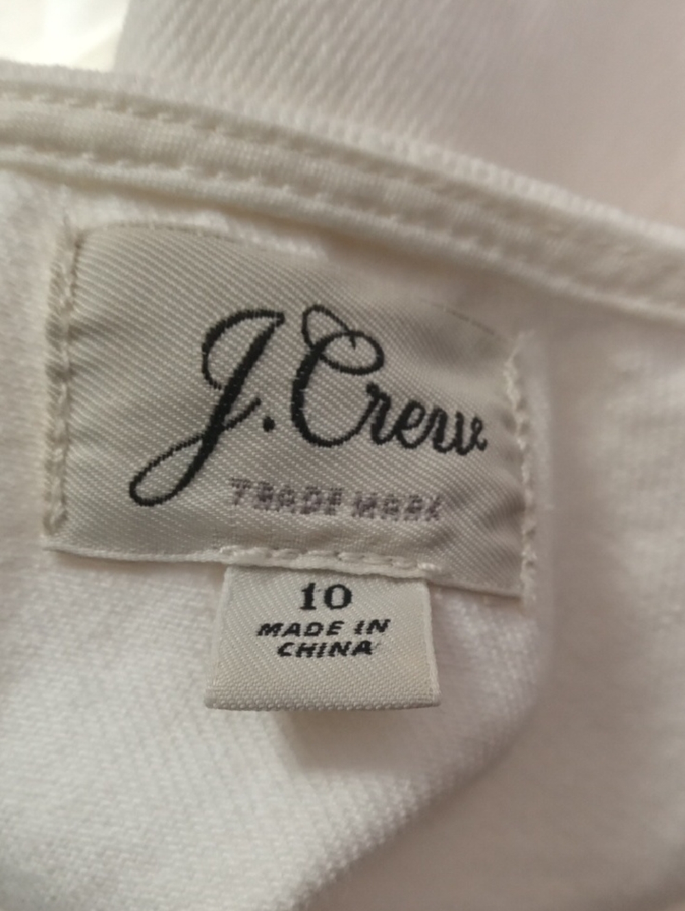 J.Crew Cream Sleeveless Pullover Mini Dress Frayed Hem Shift - Picture 7 of 8